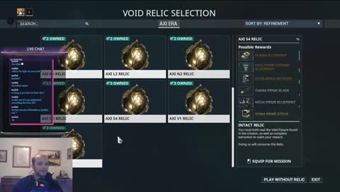 lets just run some warframe for now chat and relax 