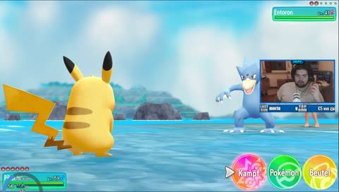 Von Arenaleitern die Ehre nehmen. - Pokemon Let's Go Pikachu/Evoli | !Loots - Twitter: @LetsTape