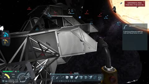 In space no one can hear you holler!