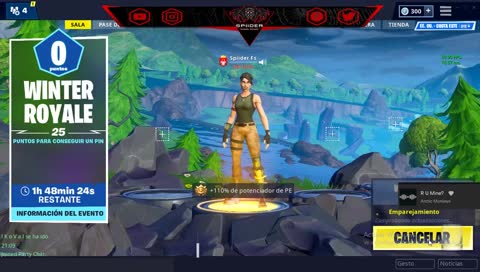 Torneo de Fortnite | Sin camara hoy):