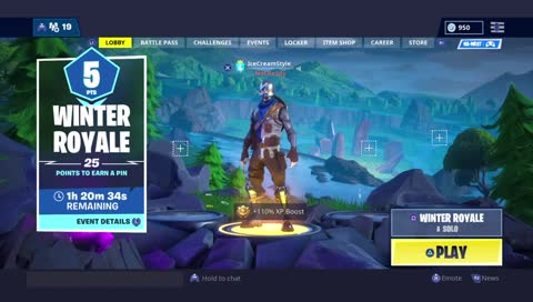 Grinding Winter Royale // Fortnite BR