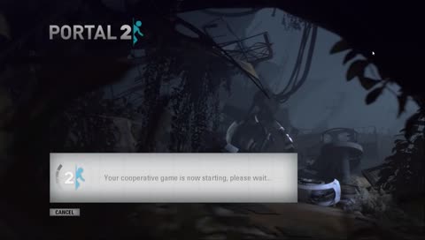 First Time Playing Portal 2! (Co op)