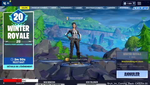 Tournois 1 000 000$ qualification!  Viens faire un tour  / Nouvelle Webcam Samedi !!!(QC) 