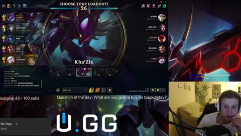 [Rerun not live] Going live 25th November 19:00 CET Sub sunday viewer games !scheduele !london !u.gg !evolve !path !junglers !qotd