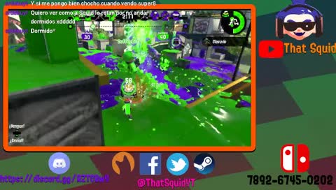 Squid volviendose Main de Pez