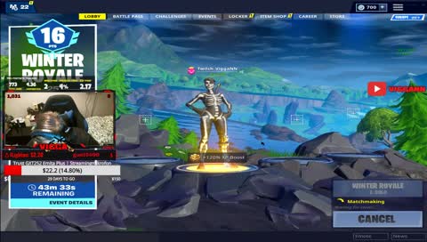 WinterRoyale! | 900+ Wins | !Youtube