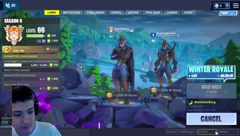 Fortnite  PC |FaceCam | Sweating For Max Dire