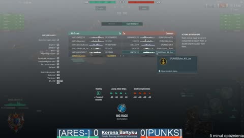 [PL/EN] World of Warships - Korona Bałtyku play-off od 16:00