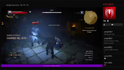 Trasmissione PS4 live di Witcher9292