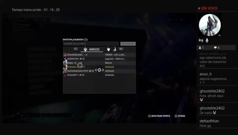 Jugado Warframe (Ps4) en directo ^^/