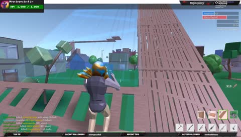 Got his head for a while