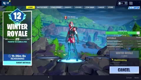 $1,000,000 fortnite tounrment part 1