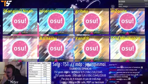 Mini tournoi ! Sans inscriptions, venez ! 21h : >50k /// 21h45 : <50k !