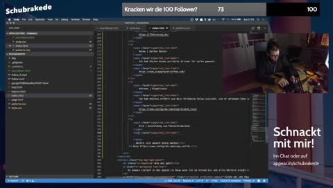 Sonntag Abend Website Session