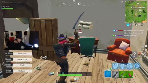 kommen sie rein, können sie raus gucken