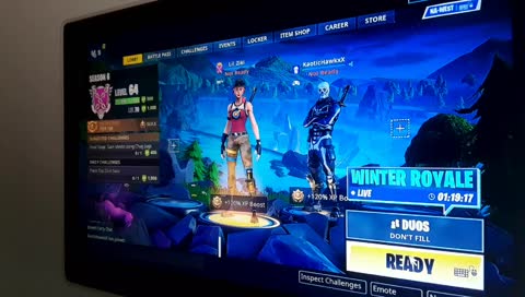 playing Duos with my brother