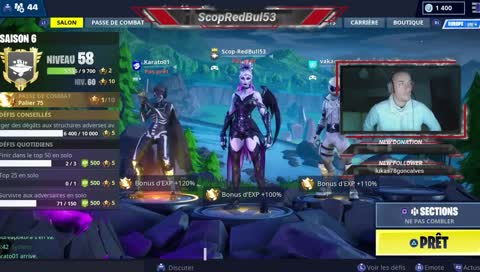 [FR] soiree pub sur du fortnite 