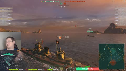 World of Warships - Pluton z Anią.