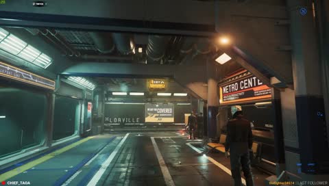 mega NPCs Stau Lorville Bahnhof