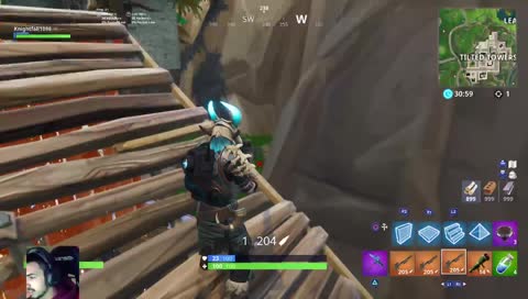 Sliding lmao what