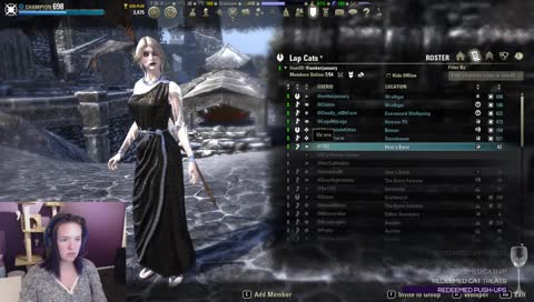 !drops || chill ESO housing exploration + no makeup