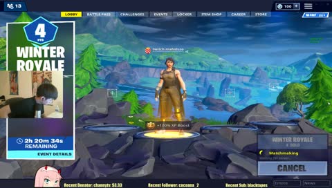 first day on winter royale