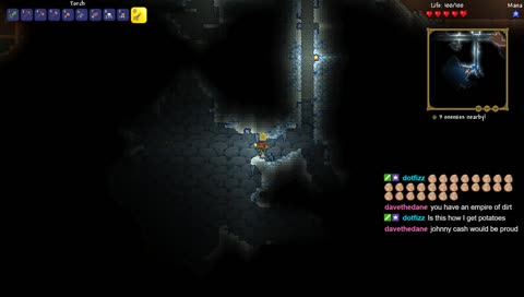 KR/ENG) 테라리아 처음 해봄! | Just got Terraria I have no clue how this game works ;x