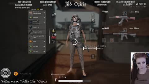 [ENG+FR]PUBG noob wants to know how to aim <3 Diabete Cat! <3