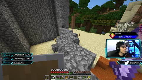 Minecraft Hardcore Day 3! ( Alive: 14 | KIA: 23 ) [2x] | !help !discord !questmode |