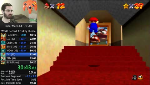[N64] 70 Star (PB = 50:20)