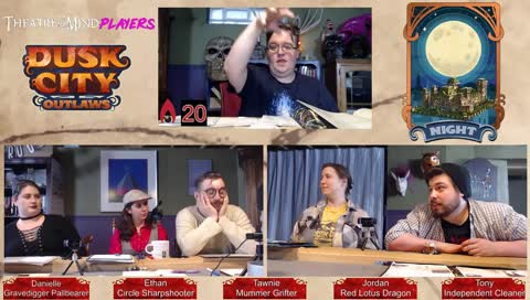 Theatre of the Mind Players presents DUSK CITY OUTLAWS: 11/25 at 6PM CST!