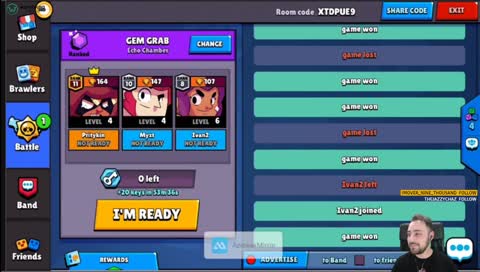 NA Brawl Stars with Viewers | !add