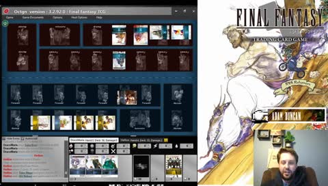 FFTCG OCTGN Matches w/Adam Duncan