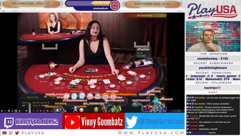 Vinny on tonight for Gambling and Word of the Week Giveaway!