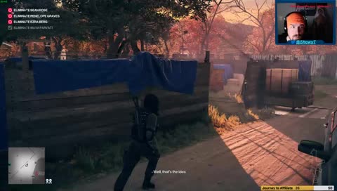 I'm a Hitman in Colorado.

(I was thinking it was like Sting's "Englishman in New York," but now I see that's dumb.  Why would I do that?)