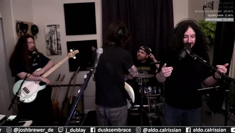 First rehearsal with the full cover band! Come chill while we fuck up your favorite music.