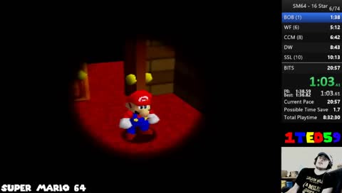 SM64 16 Star Runs for Sub 20!