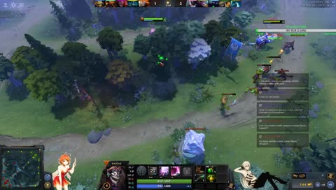 Д2 турбо, или когда пустил девушку в доту [RU]