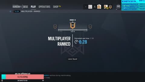 lets get gold!!  [r6s][pc][aus] [18+]