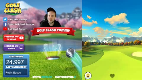 Golf Clash LIVESTREAM, Qualifying round - Rookie + Pro + Expert - FALL MAJOR!