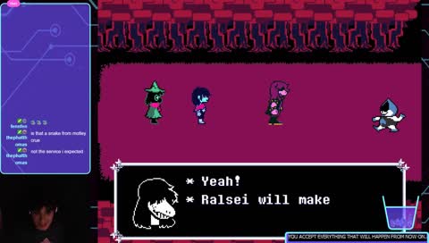 Late night Deltarune stealth stream