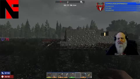 (PC/ENG) 7 DaysToDie A17 Prepping for 21 day horde What ta do? #NF #BSo7