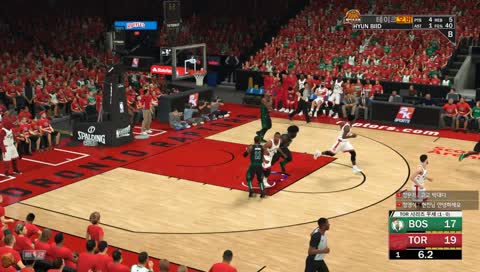NBA2K19 센터 플레이오프 컨파 VS 토론토 랩터스