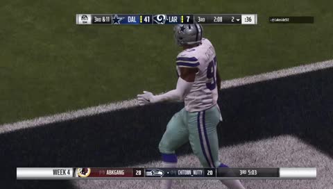 Undisputed Madden 19 Cowboys vs Panthers