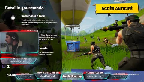 Soirée tranquillou sur fortnite//Team THC//Go 10 subs !!!!!