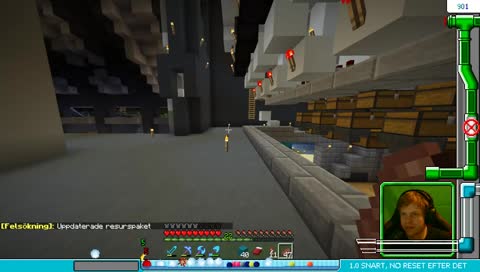 Lugn stream med utropstecken!