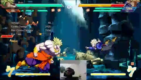SSJ Blue Broly is Back