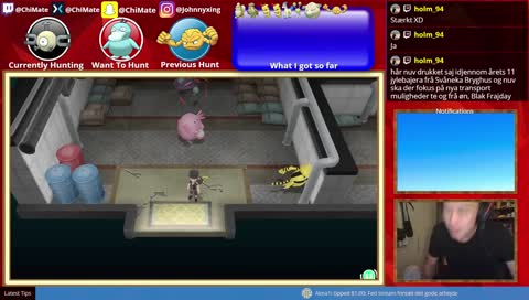 [DK/ENG] Living shiny Pokédex hunt with Pokeballs only!