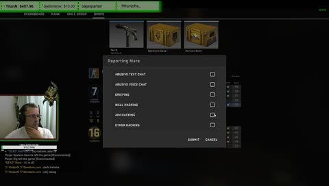 CS:GO fail gameplay carried by the team (683 PUBG wins) day #471