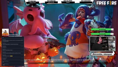 Empezamos la semana con una incursión en la arena de FREE FIRE. ¡VAMOS, REBENQUES!